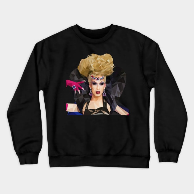 Alaska Thunderfuck Crewneck Sweatshirt by Hermanitas Design